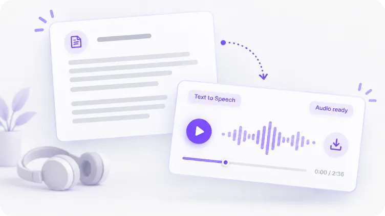 Turn Your Text into Audio